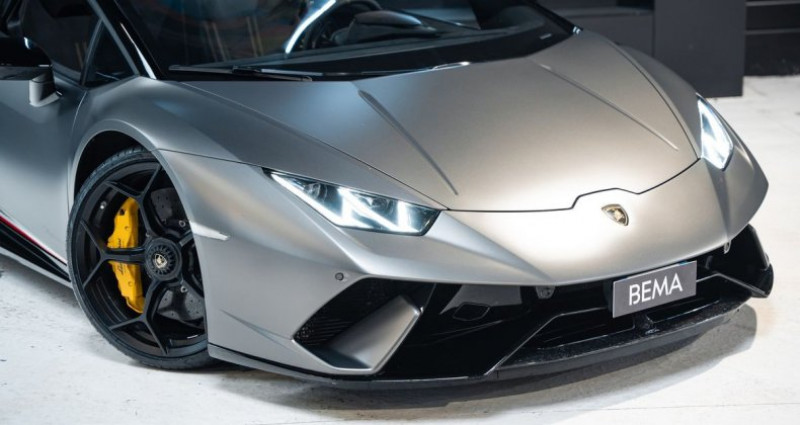 Lamborghini Huracan Performante Spyder LP 640 V10 5.2L | PPF Lift Carbone Forg   occasion  Saint Michel Sur orge - photo n4